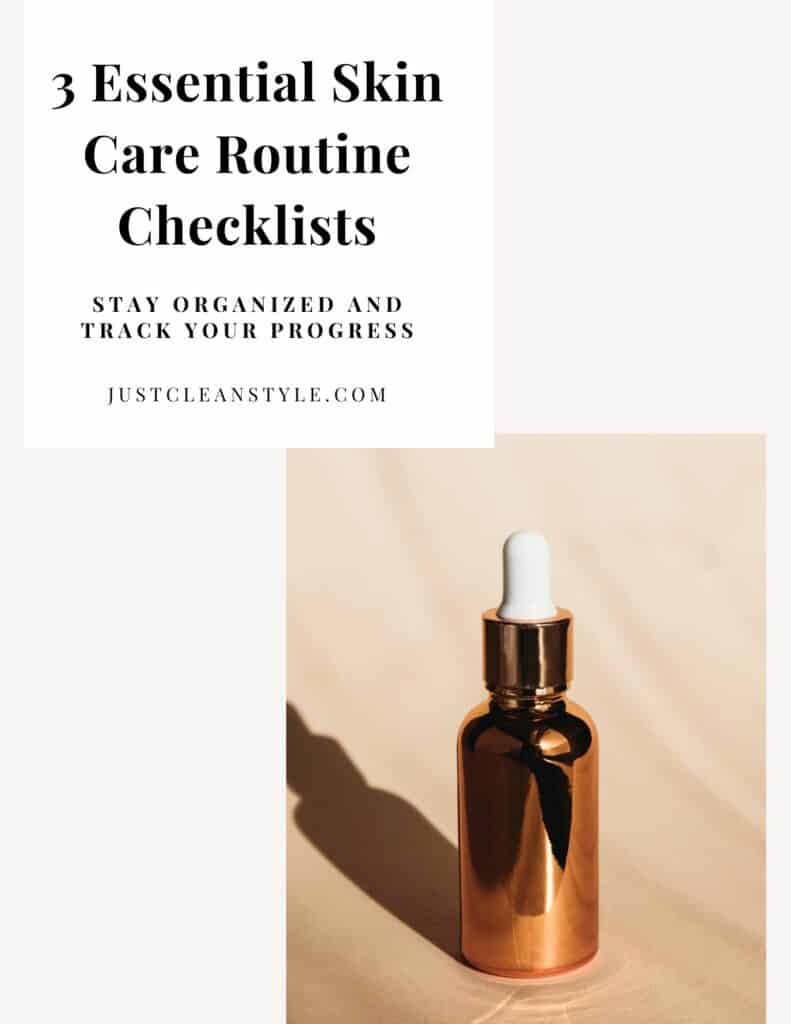 skin care checklists