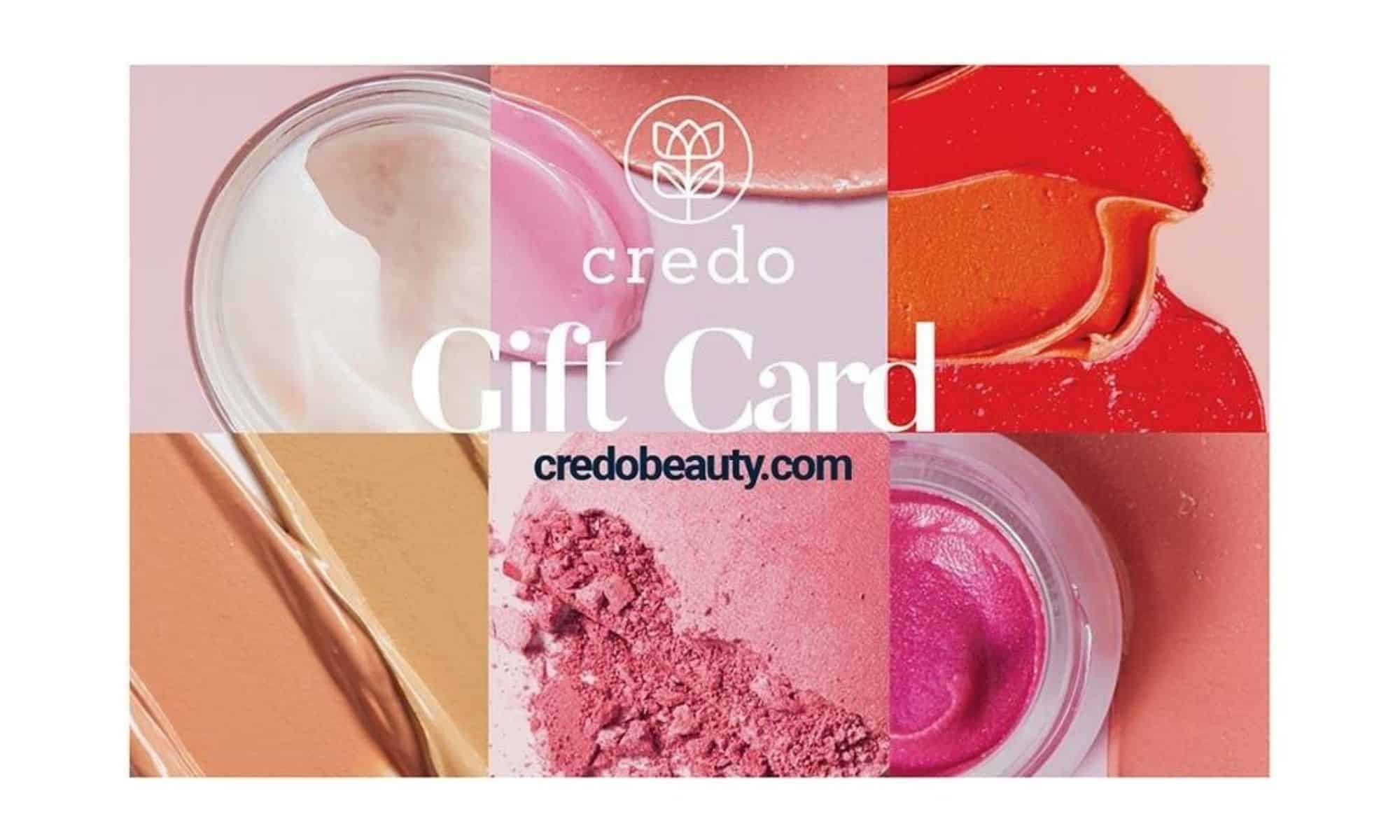 credo beauty gift card